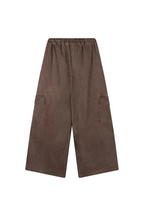 Mila Ladies Woven Washed Wide Leg Cardgo Pants