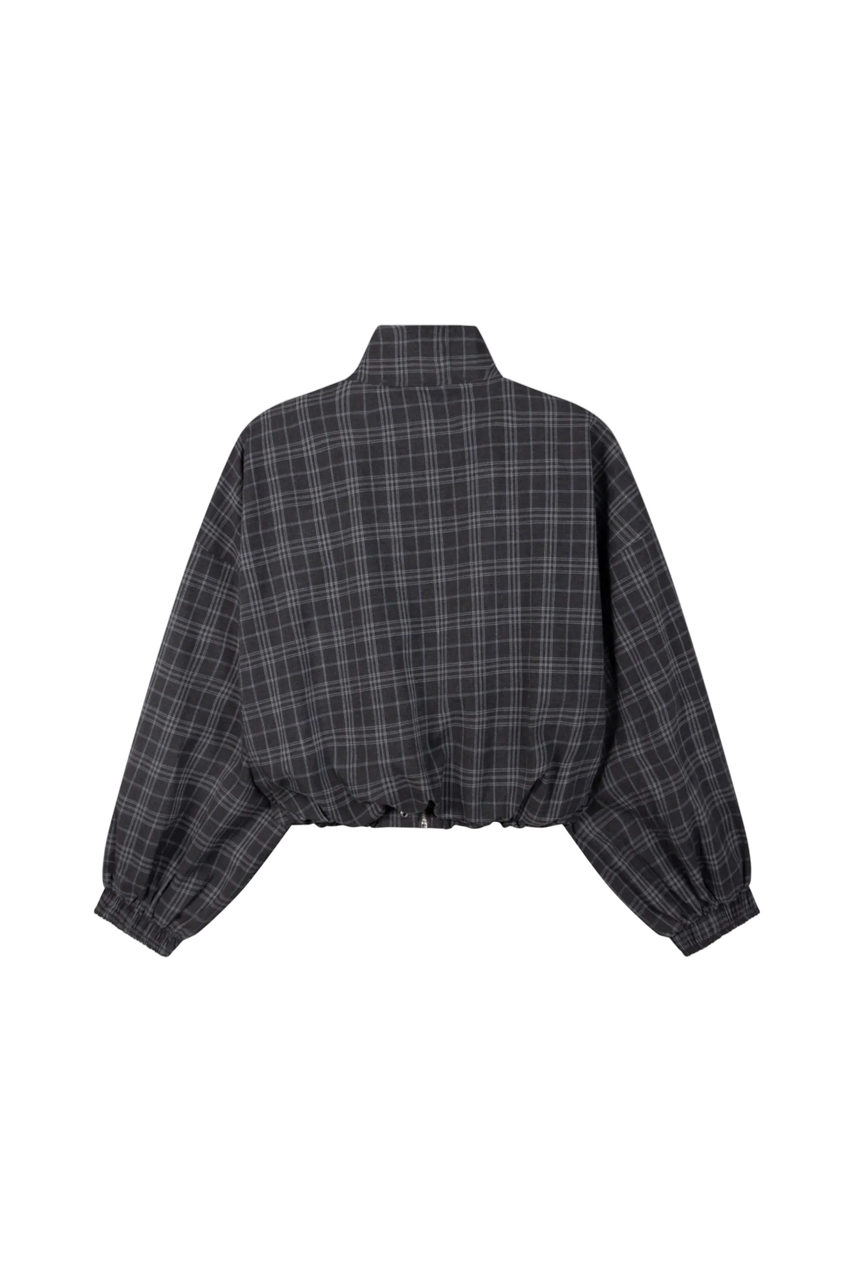 Skye Ladies Woven Oversized Check Jacket