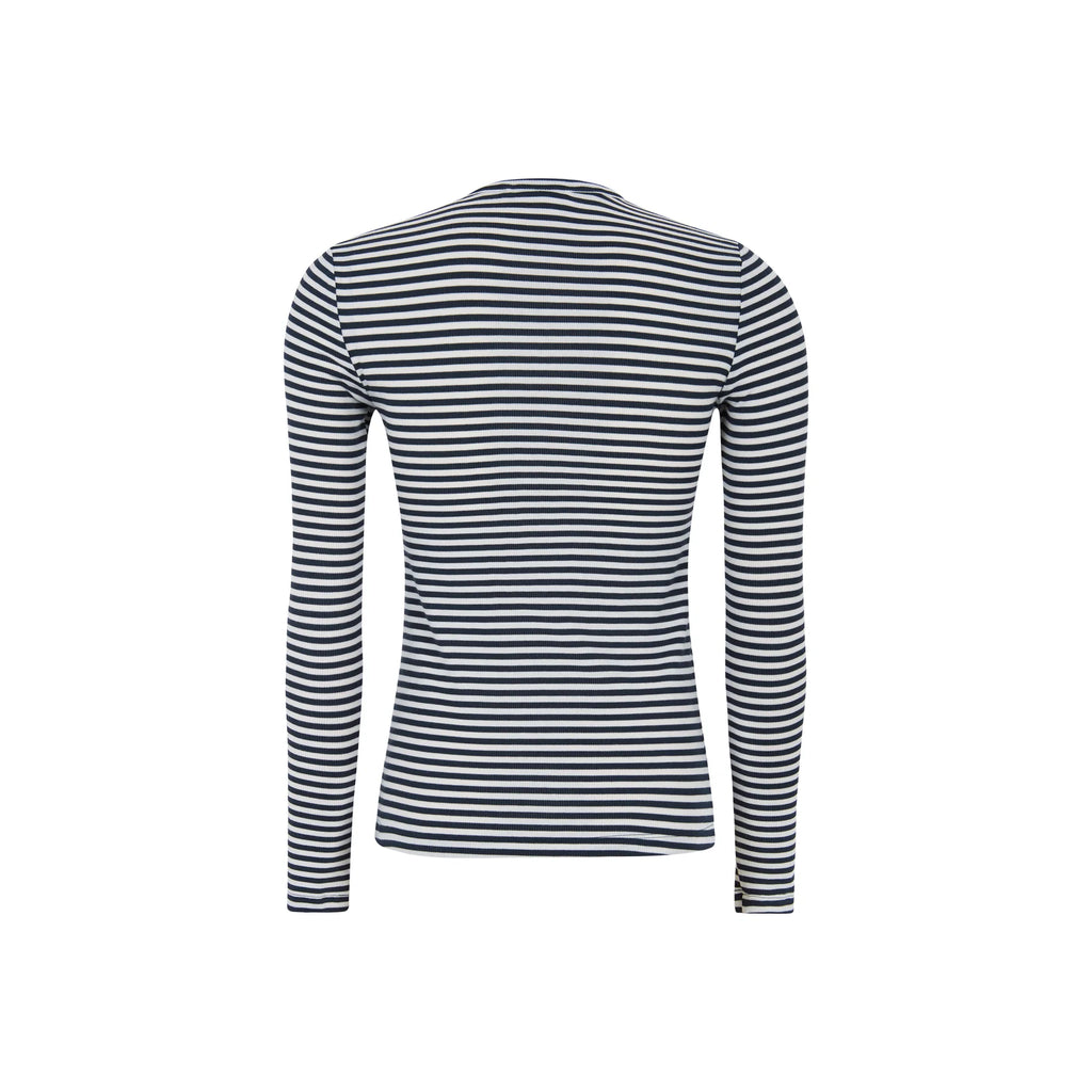Fenja Stipe O-Neck Top
