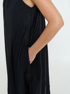 Opeya Solid Halterneck Dress
