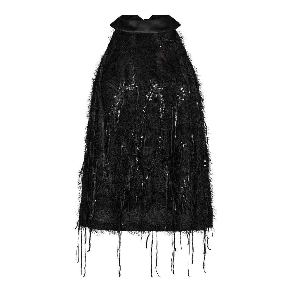 Silla Sequin Halter Top