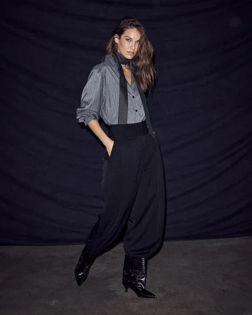 Zeppe Pleat Tall Pant