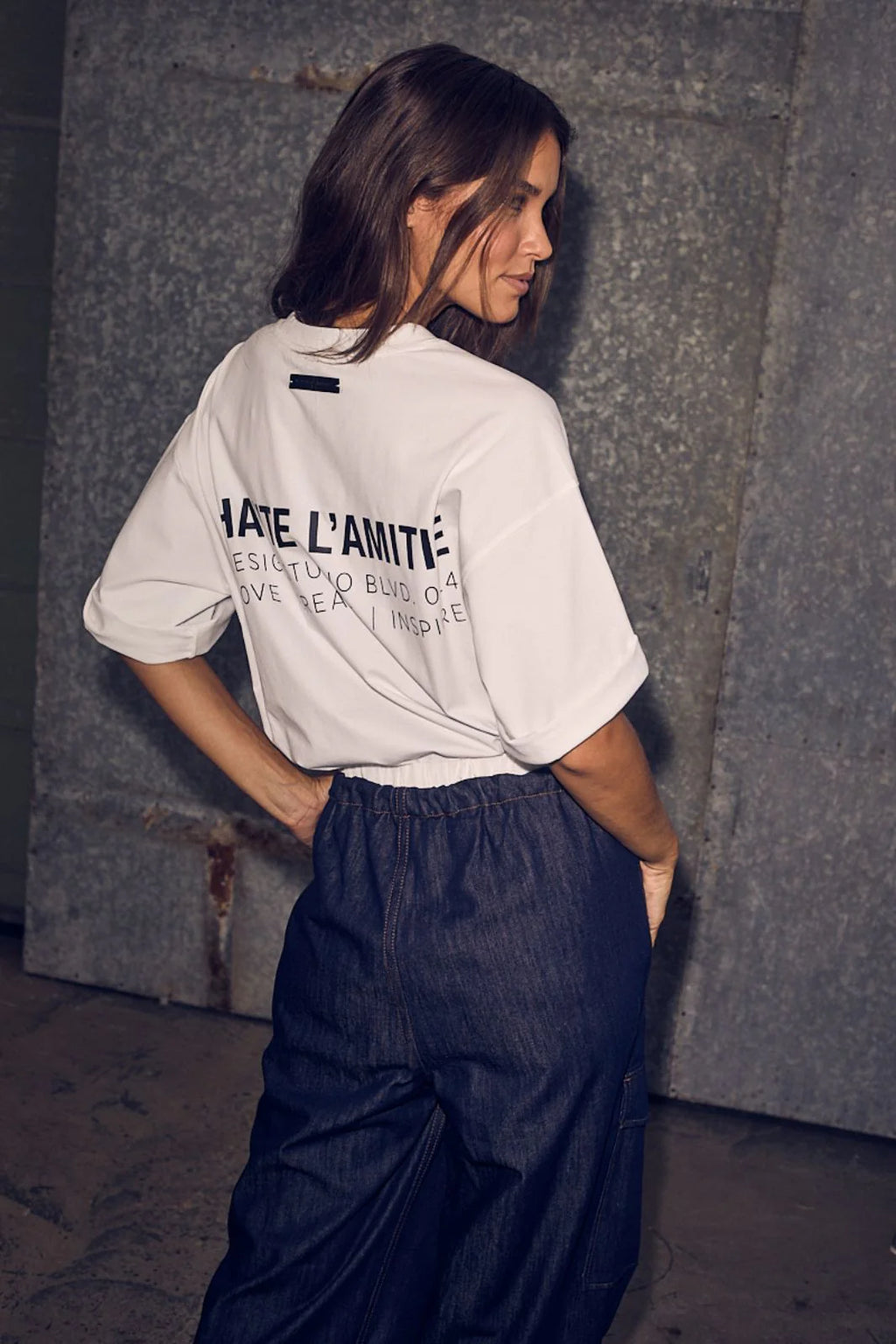 Back Logo Loose Tee