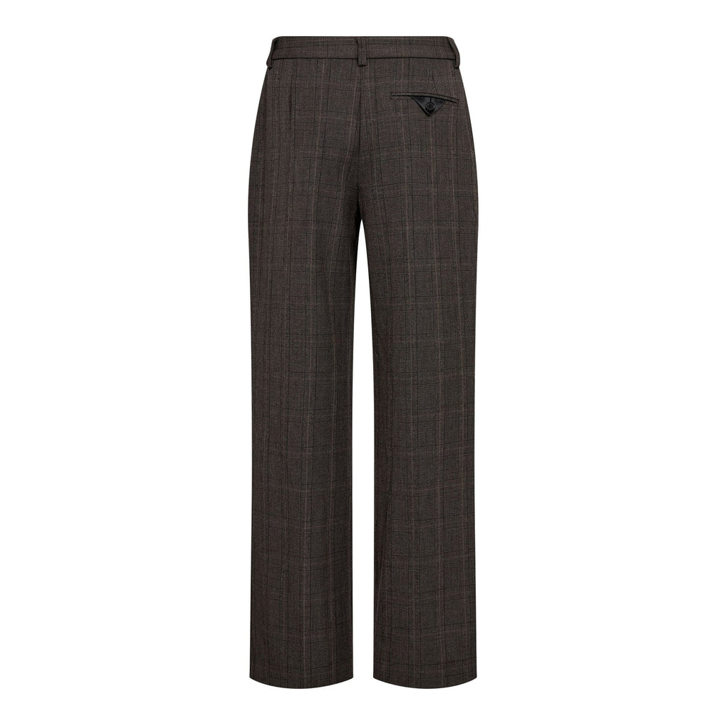 Check Fit Plain Tall Pant
