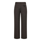 Check Fit Plain Tall Pant