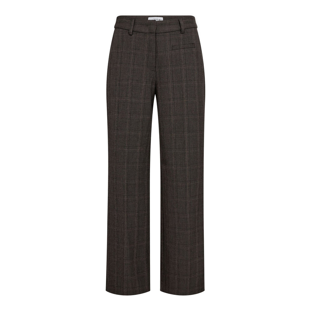 Check Fit Plain Tall Pant