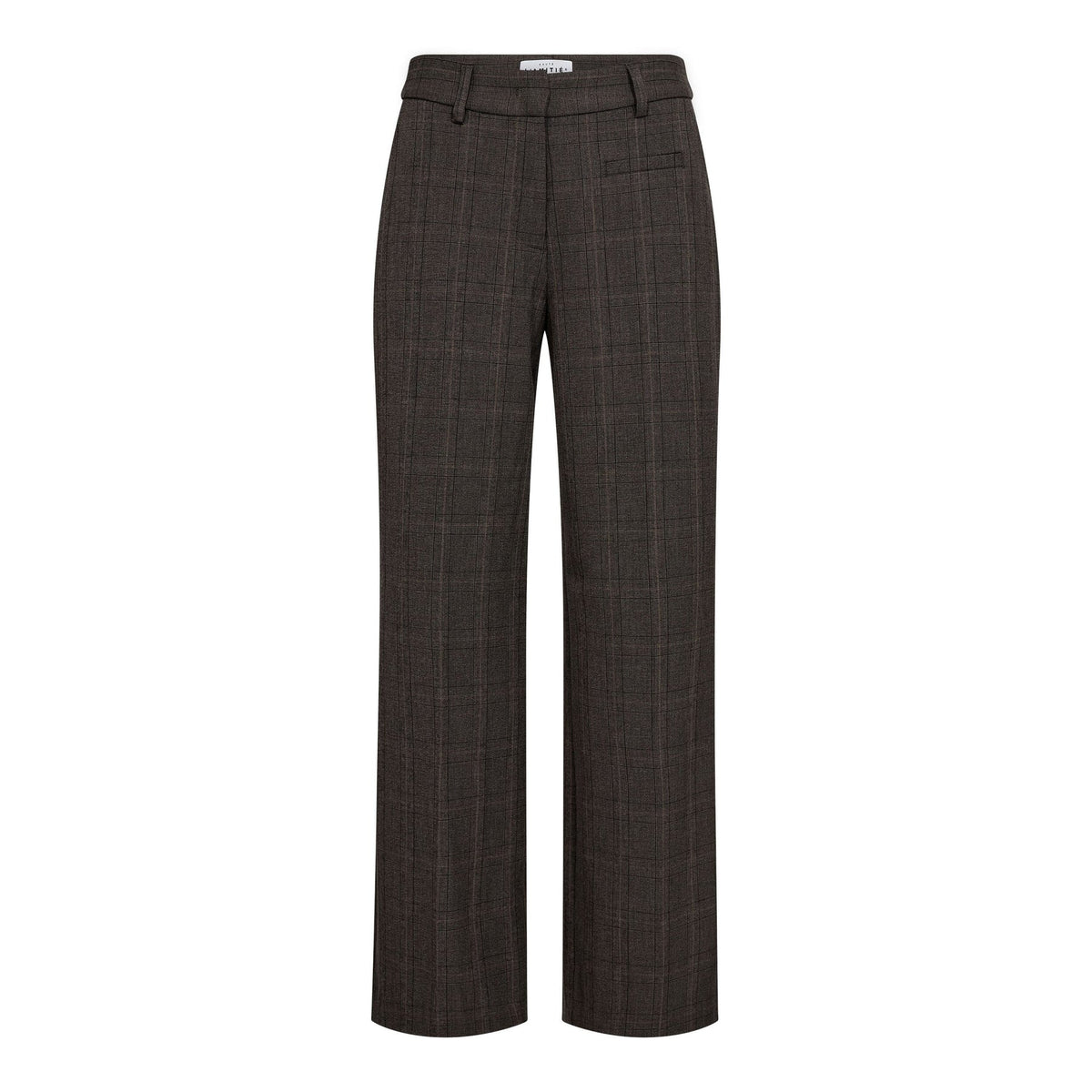 Check Fit Plain Tall Pant