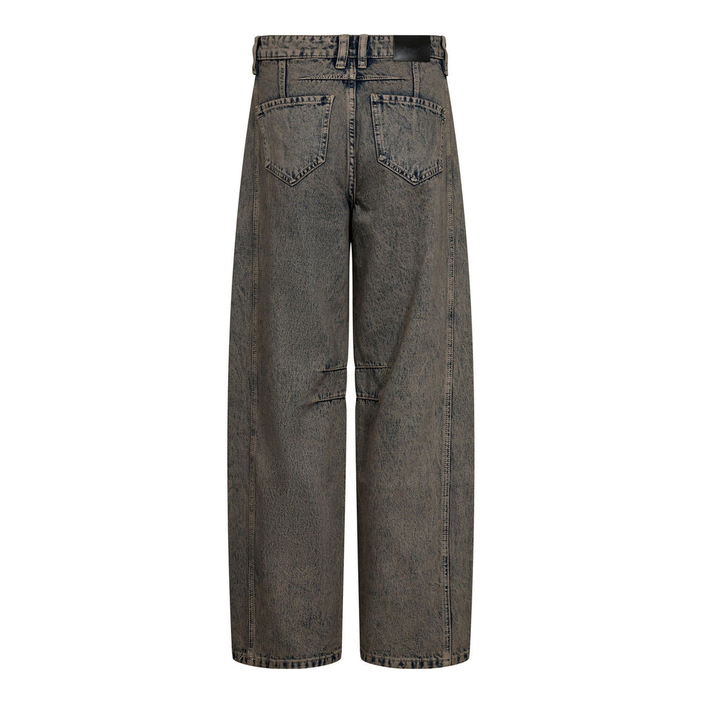 Drew Barrel Panel Tall Jeans Mocca