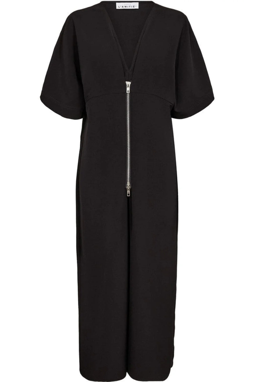 Satari Zip V Dress