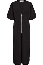 Satari Zip V Dress
