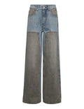 Two Tone Patch Tall Jeans