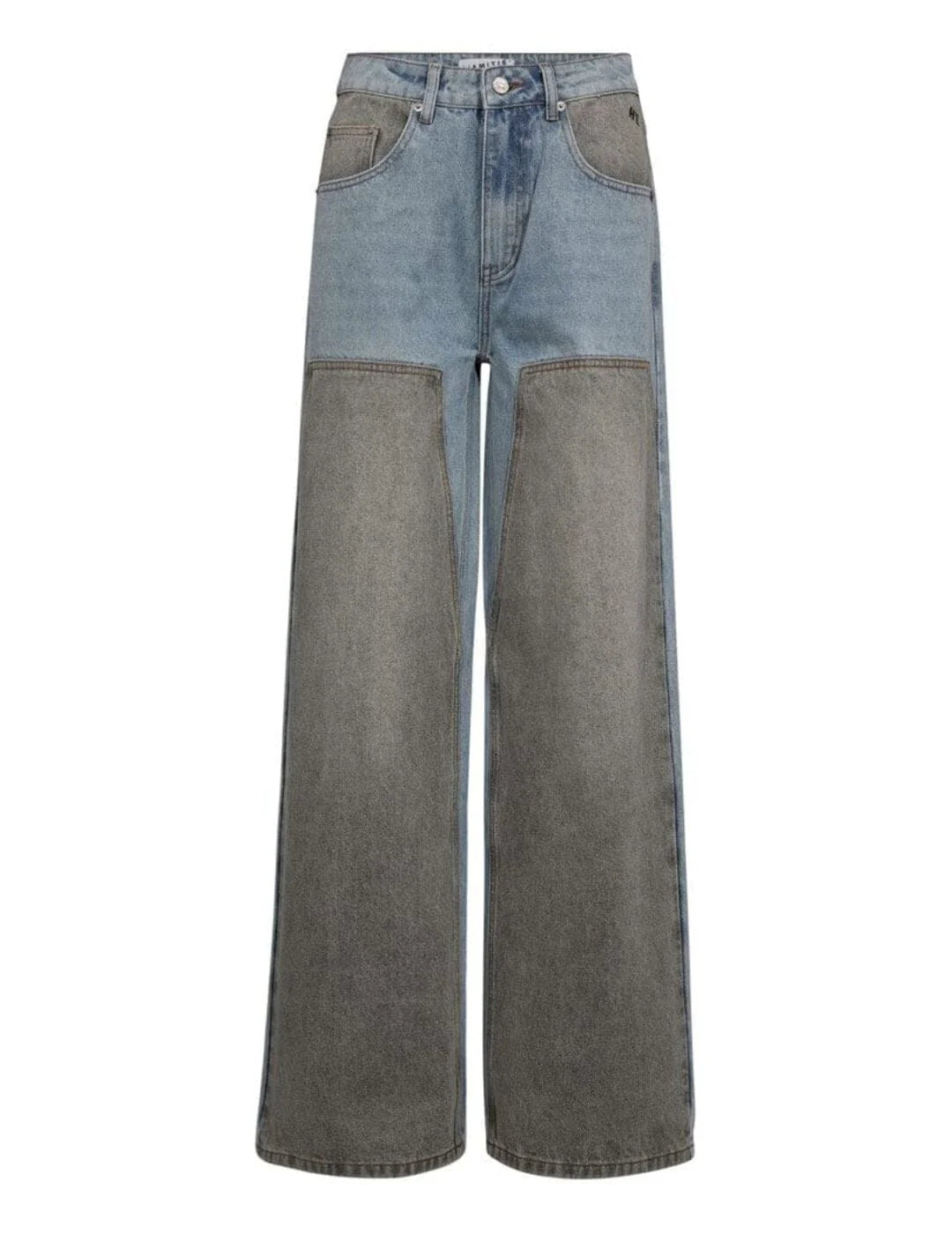 Two Tone Patch Tall Jeans