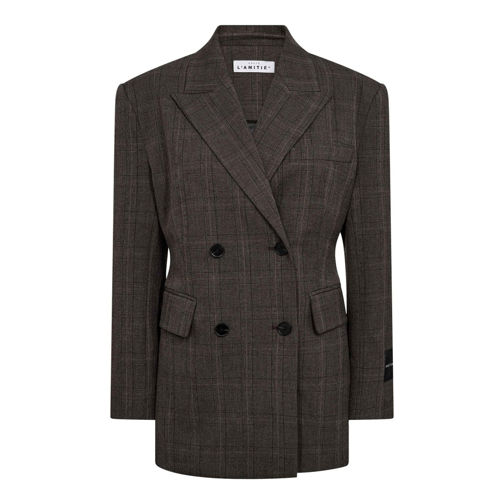 Waist Fit Check Blazer