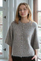 Amaya Fluffy Knit Cardigan