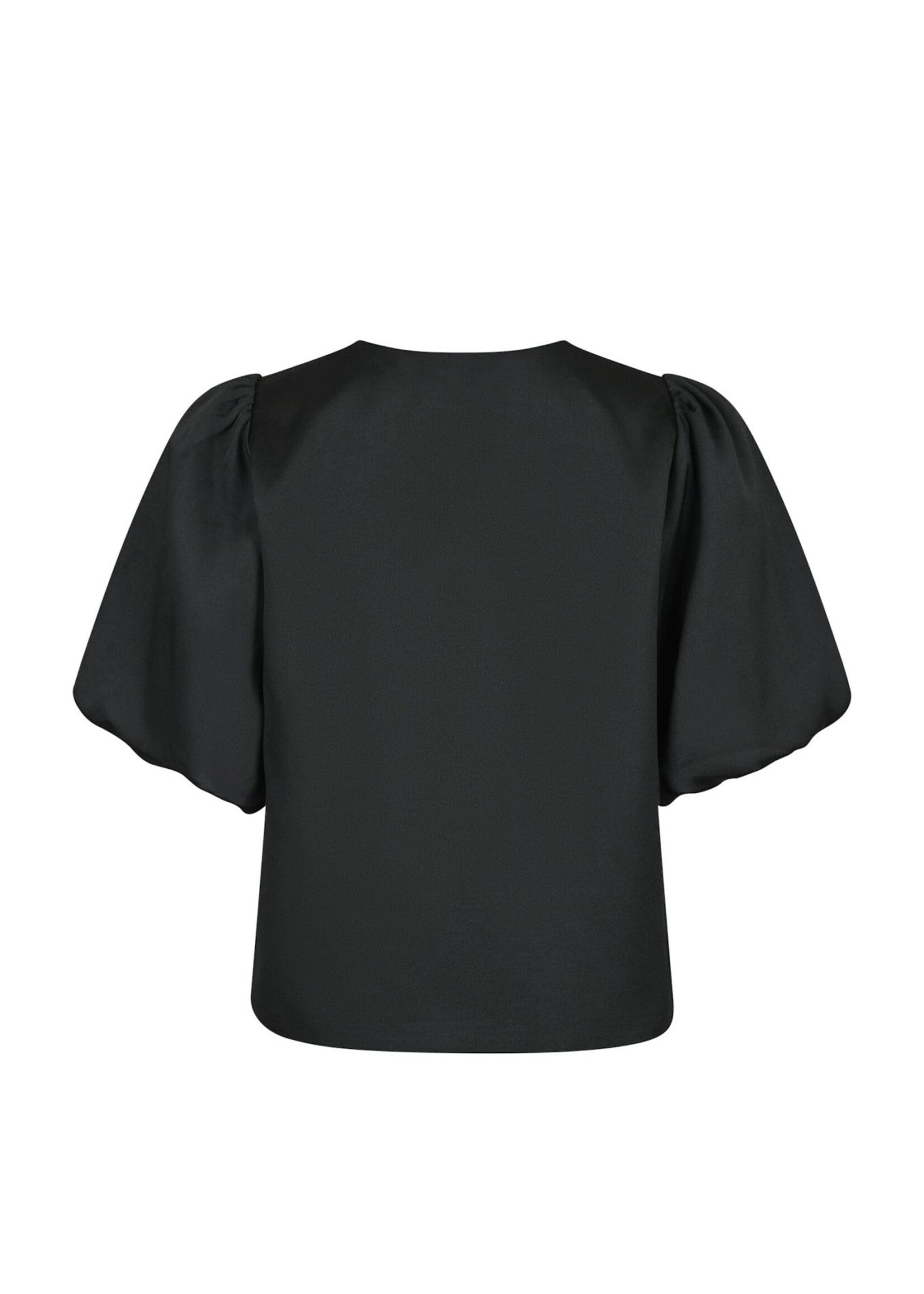 Aska Dull Satin Blouse