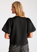 Aska Dull Satin Blouse