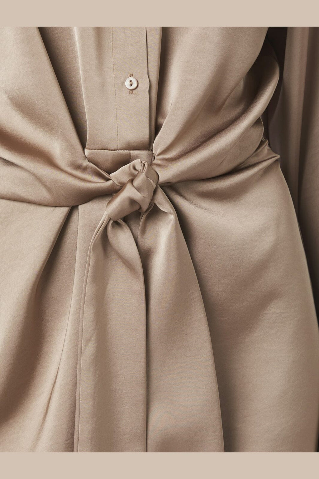 Biria Heavy Sateen Dress
