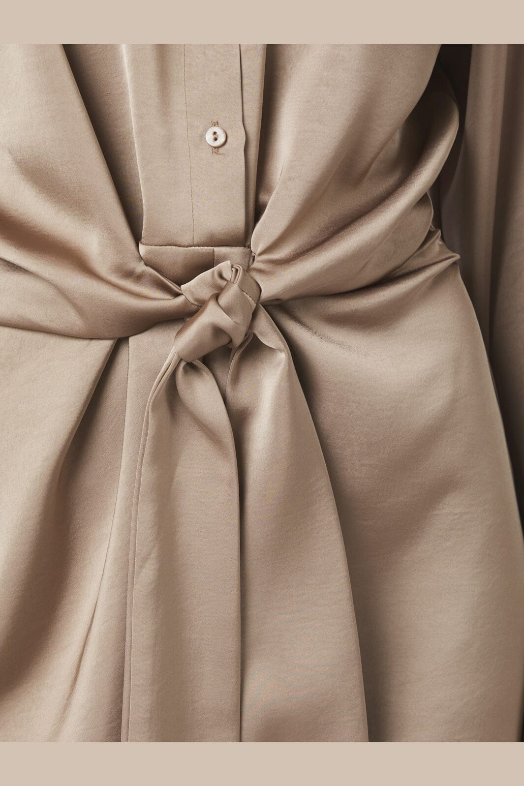 Biria Heavy Sateen Dress