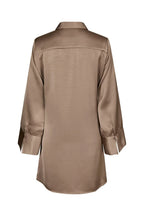 Biria Heavy Sateen Dress
