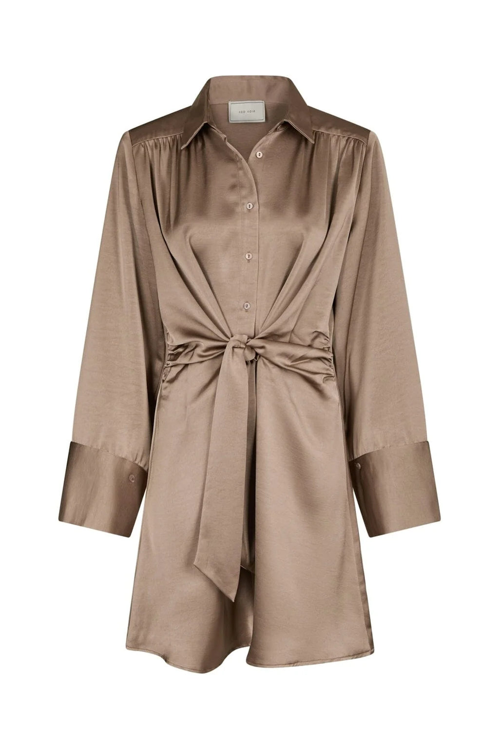 Biria Heavy Sateen Dress