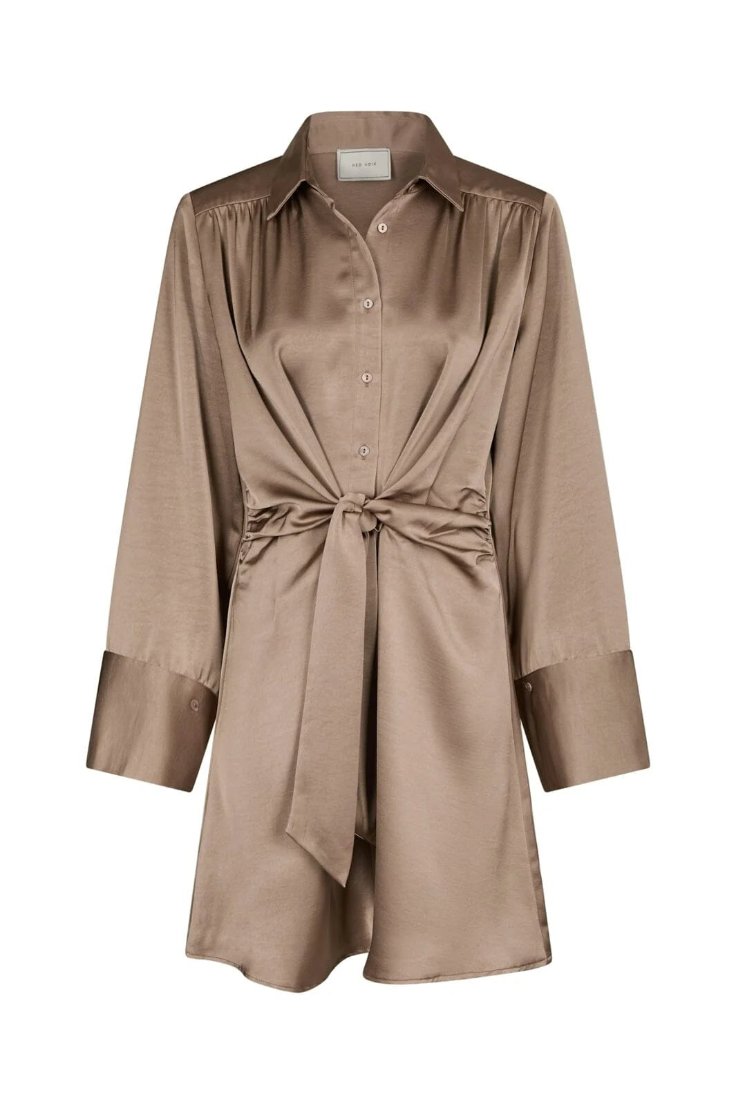 Biria Heavy Sateen Dress