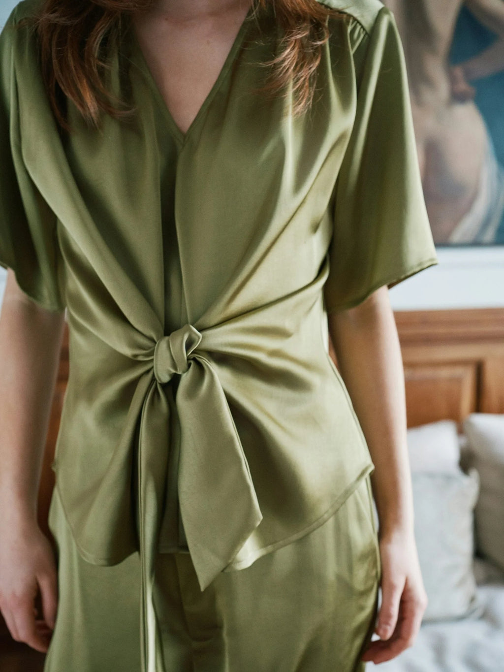 Casadia Heavy Sateen Blouse