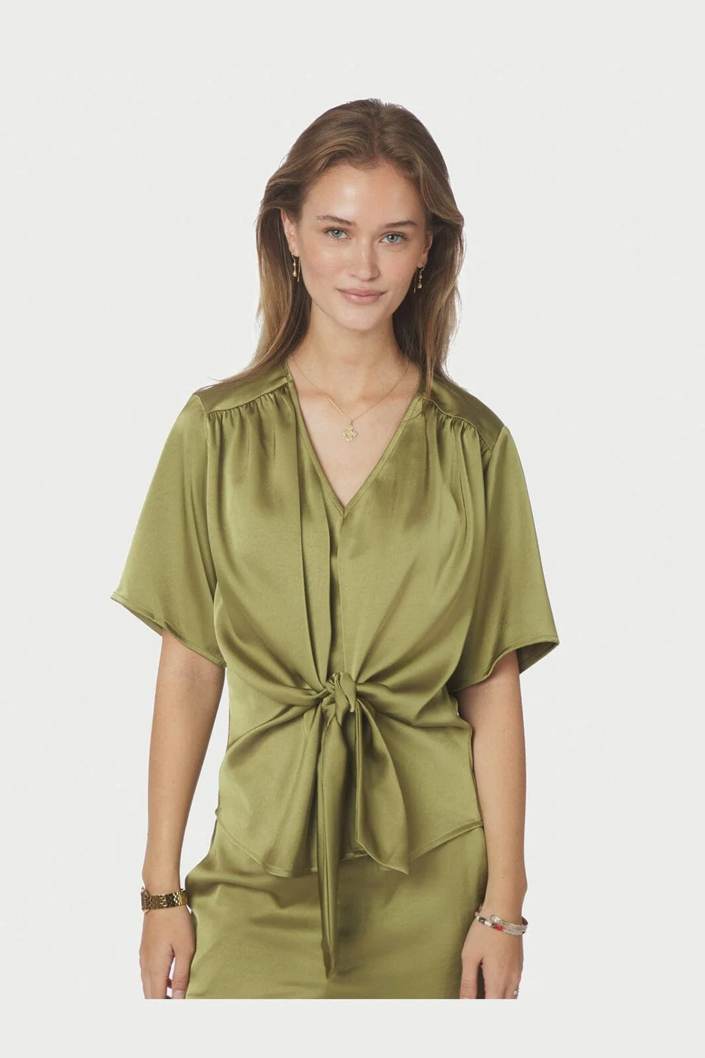Casadia Heavy Sateen Blouse