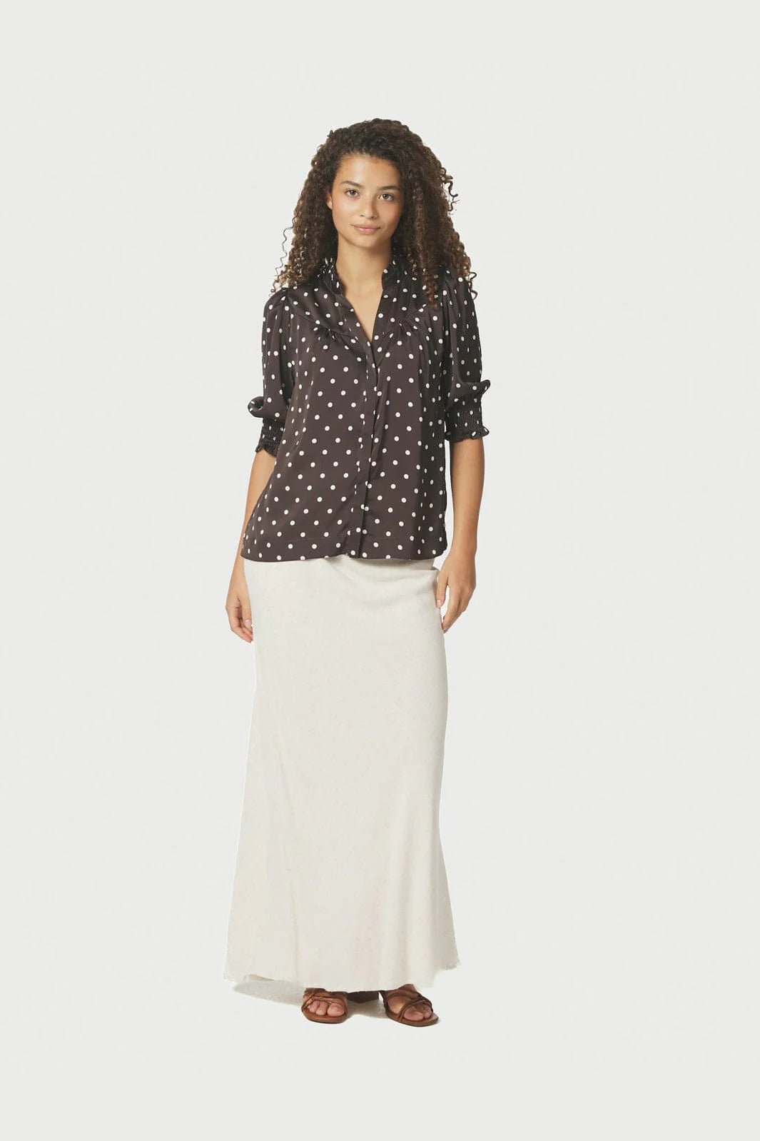 Diana Dot Blouse