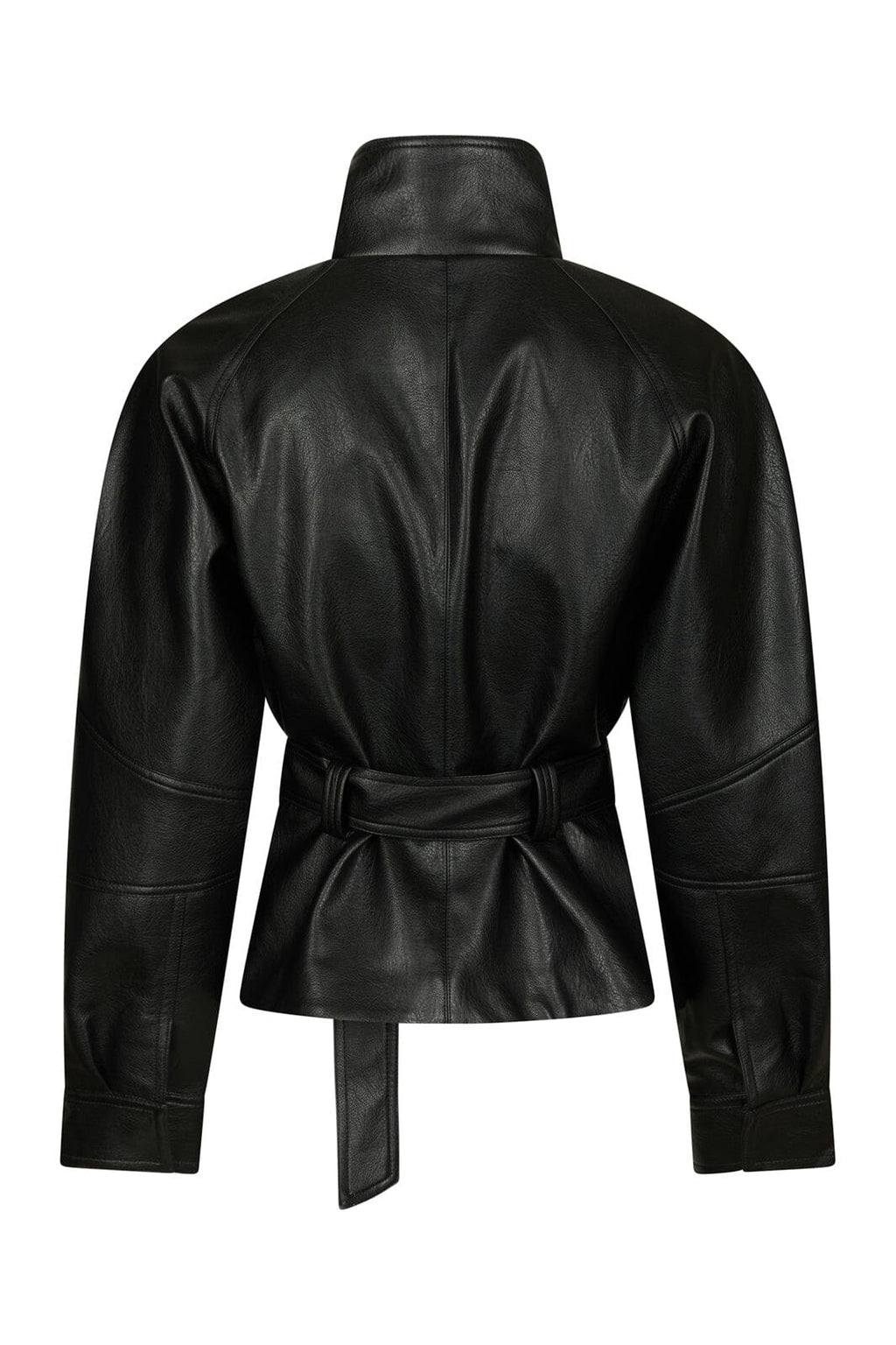 Jaclyn Faux Leather Jacket