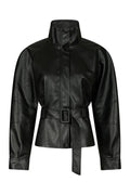 Jaclyn Faux Leather Jacket