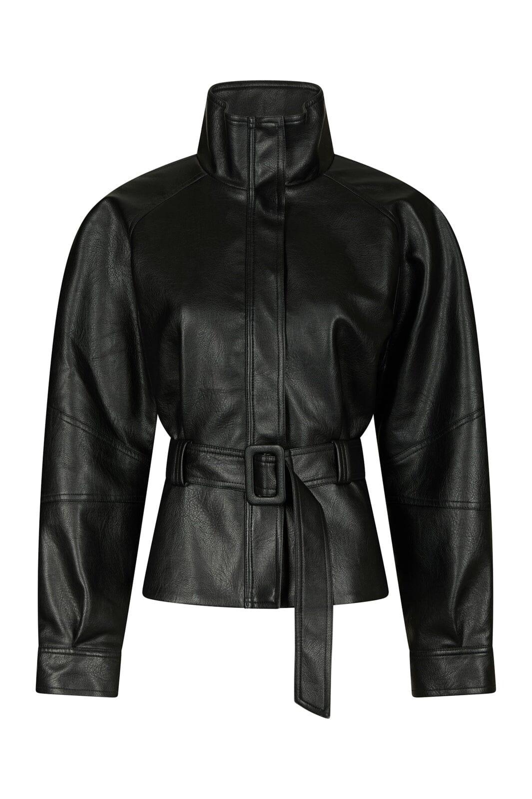 Jaclyn Faux Leather Jacket
