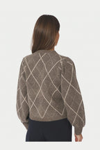 Koteas Check Knit Cardigan