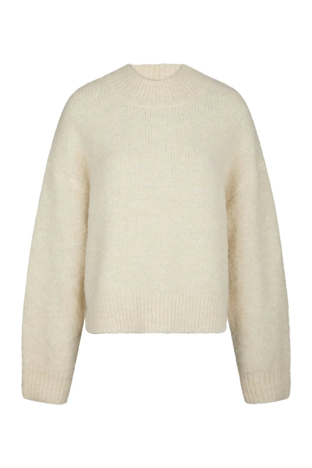 Paulina Fluffy Knit Blouse