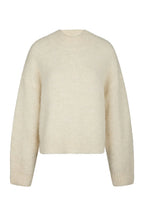 Paulina Fluffy Knit Blouse
