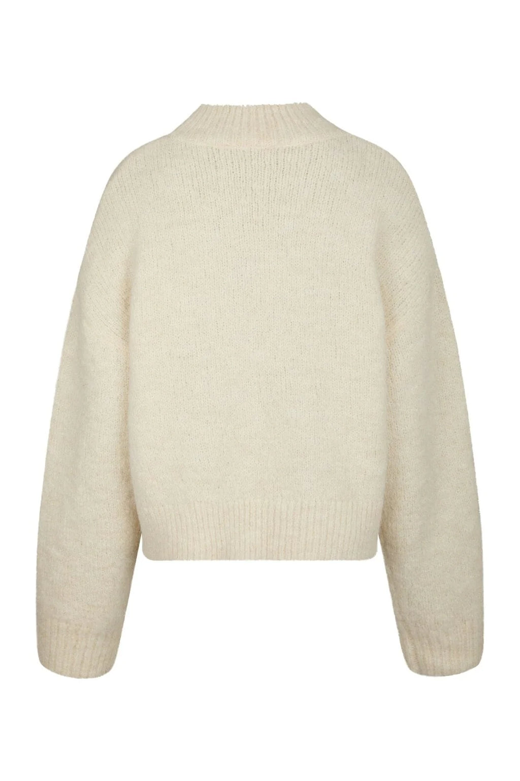 Paulina Fluffy Knit Blouse