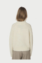 Paulina Fluffy Knit Blouse