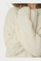 Paulina Fluffy Knit Blouse