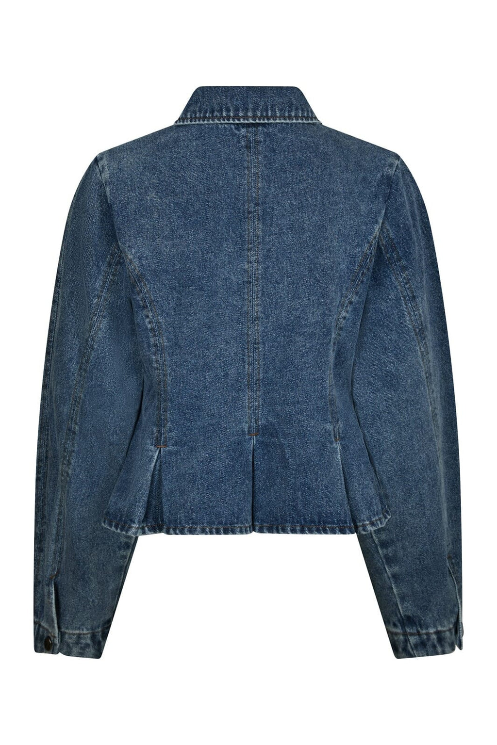 Rivora Denim Peplum Jacket