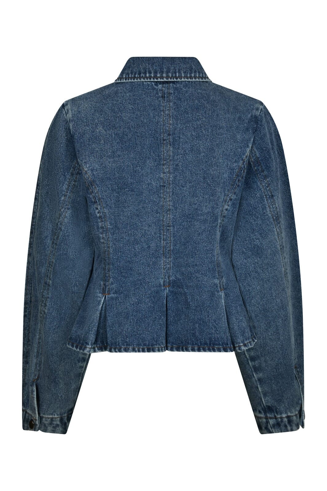 Rivora Denim Peplum Jacket