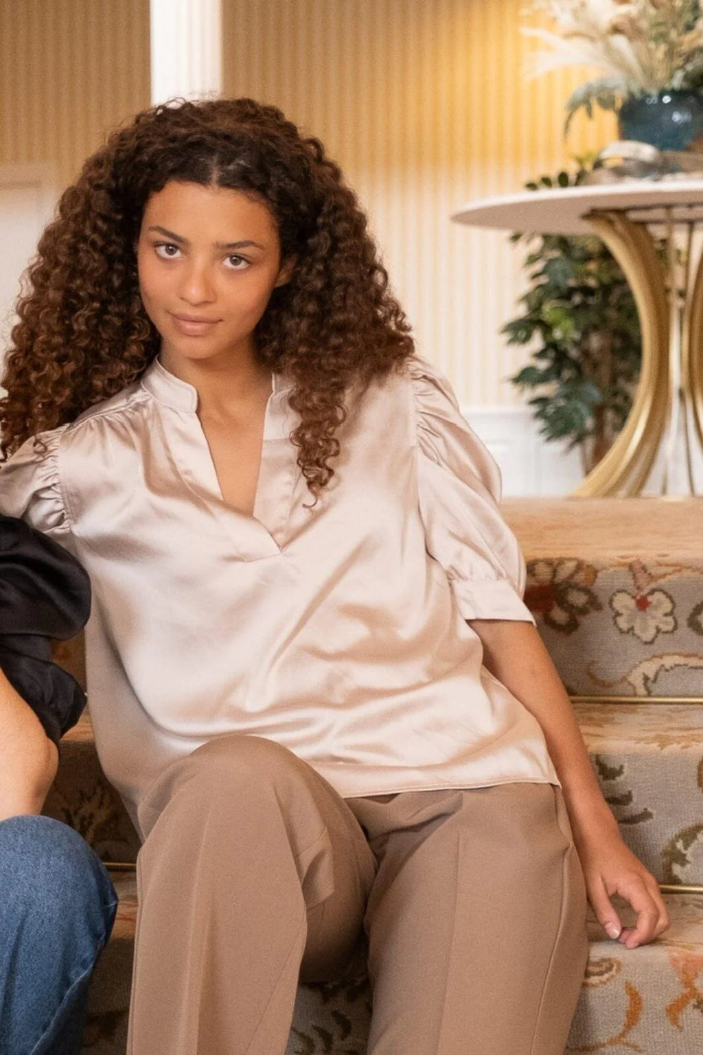 Roella Heavy Sateen Blouse 2026