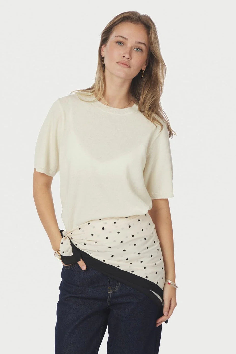 Tamma Big Dot Scarf