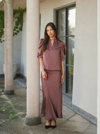 Vicky Heavy Sateen Skirt
