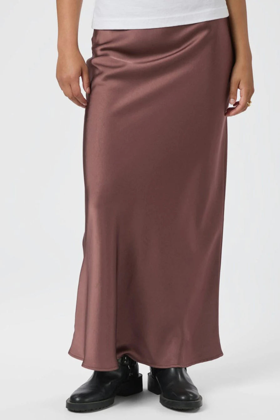 Vicky Heavy Sateen Skirt
