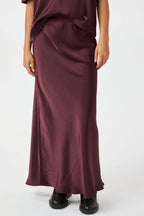 Vicky Heavy Sateen Skirt